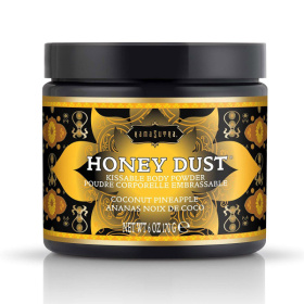 Пудра для тела Honey Dust Body Powder с ароматом кокоса и ананаса - 170 гр. фото в интим магазине Love Boat