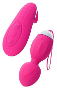 Розовые виброшарики TELLA с пультом-стимулятором фото в интим магазине Love Boat