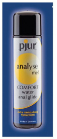 Анальный лубрикант pjur ANALYSE ME Comfort Water Anal Glide - 2 мл. фото в интим магазине Love Boat