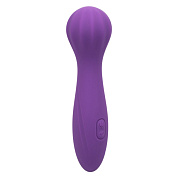 Фиолетовый вибромассажер Stella Liquid Silicone “O” Wand - 17,75 см. фото в интим магазине Love Boat