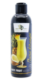 Интимный гель на водной основе JUICY FRUIT с ароматом пина колада - 200 мл. фото в интим магазине Love Boat
