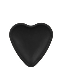 Черный нереалистичный дилдо Emotional на присоске - 13 см.