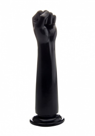 Чёрный кулак для фистинга Fisting Power Fist - 32,5 см. фото в интим магазине Love Boat