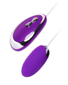 Фиолетовое виброяйцо A-Toys - 6,5 см. фото в интим магазине Love Boat