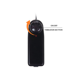 Телесный вибратор на присоске The Big Penis - 23,5 см.