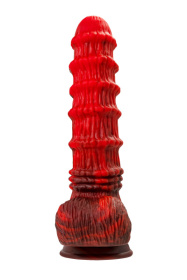 Силиконовый вибратор Monster Tops - 27 см. фото в интим магазине Love Boat