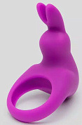 Фиолетовое эрекционное виброкольцо Happy Rabbit Cock Ring Kit фото в интим магазине Love Boat