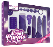 Эротический набор Toy Joy Mega Purple фото в интим магазине Love Boat