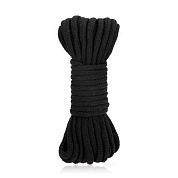 
Черная хлопковая веревка для связывания Bondage Rope - 10 м. фото в интим магазине Love Boat