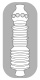 Прозрачный мастурбатор Pocket Masturbator Twister