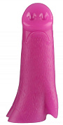 Розовая анальная втулка в виде поросячьего пятачка - 23 см. фото в интим магазине Love Boat