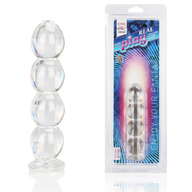 Анальная елочка из стекла Real Play - 15 см. фото в интим магазине Love Boat