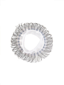 Эластичное эрекционное кольцо с длинными черными «ресничками»