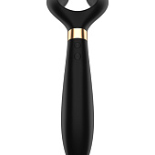 Чёрный вибромассажер для пар Satisfyer Endless Fun