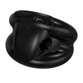 Чёрное эрекционное виброкольцо Strength фото в интим магазине Love Boat