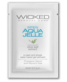 Гель-лубрикант Simply Aqua Jelle - 3 мл. фото в интим магазине Love Boat