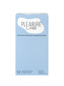 Ультратонкие презервативы Pleasure Lab - 12 шт. фото в интим магазине Love Boat