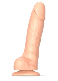 Телесный фаллоимитатор Sliding Skin Realistic Dildo XXL с подвижной кожей - 20 см. фото в интим магазине Love Boat