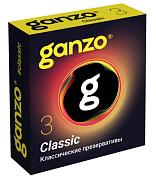 Классические презервативы с обильной смазкой Ganzo Classic - 3 шт. фото в интим магазине Love Boat