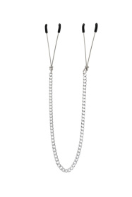 
Зажимы на соски «Вилки» на цепочке фото в интим магазине Love Boat