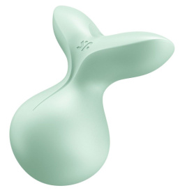 Зеленый клиторальный стимулятор Viva la Vulva 3 фото в интим магазине Love Boat