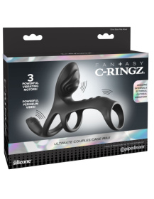 Черная насадка на пенис Ultimate Couples Cage Max