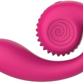 Розовый инновационный вибратор SVibe Gizi Lite