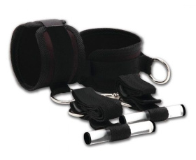 
Черные фиксаторы с креплением к двери фото в интим магазине Love Boat