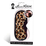 
Леопардовая маска на глаза Peek-a-Boo фото в интим магазине Love Boat