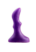 Фиолетовый анальный стимулятор Small ripple plug - 10 см. фото в интим магазине Love Boat