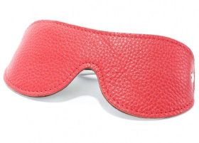 
Красная кожаная маска на глаза фото в интим магазине Love Boat