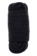 Черная веревка для связывания Love Rope - 10 м.