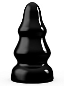 Черная анальная пробка MAGNUM 19 - 22 см. фото в интим магазине Love Boat