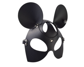 
Черная кожаная маска  Мышка  фото в интим магазине Love Boat