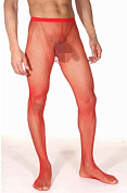 Мужские колготы в сеточку с интимным доступом фото в интим магазине Love Boat