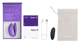 Фиолетовый вибратор для пар We-Vibe Sync O