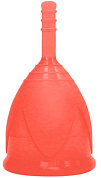 Красная менструальная чаша размера L фото в интим магазине Love Boat