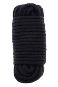 
Черная веревка для связывания BONDX LOVE ROPE - 10 м. фото в интим магазине Love Boat
