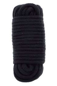 
Черная веревка для связывания BONDX LOVE ROPE - 10 м. фото в интим магазине Love Boat