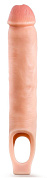 Телесная насадка-удлинитель 11.5 Inch Silicone Cock Sheath Penis Extender - 29,2 см. фото в интим магазине Love Boat