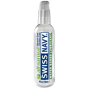 Гипоаллергенный лубрикант Swiss Navy All Natural Water Base Lubricant - 118 мл. фото в интим магазине Love Boat