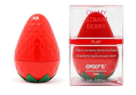 Крем для стимуляции сосков Oh My Strawberry - 8 мл. фото в интим магазине Love Boat