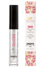 Блеск для губ Lip Gloss Strawberry с ароматом клубники - 7 мл. фото в интим магазине Love Boat