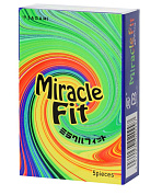 Презервативы Sagami Miracle Fit - 5 шт. фото в интим магазине Love Boat