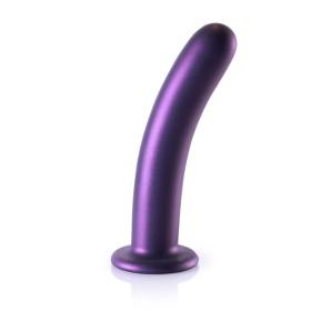 Фиолетовый фаллоимитатор Smooth G-Spot - 17,7 см. фото в интим магазине Love Boat