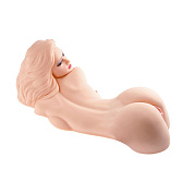 Реалистичный торс девушки Hera 1 с тремя отверстиями и вибрацией фото в интим магазине Love Boat