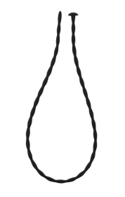 
Черный уретральный массажер Glide Medium - 30 см. фото в интим магазине Love Boat