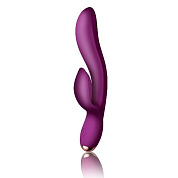 Фиолетовый вибратор-кролик Regala Rabbit - 22,5 см. фото в интим магазине Love Boat