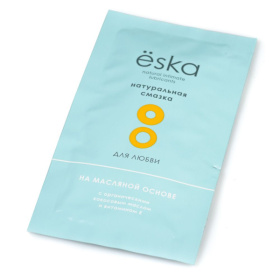 Массажное масло и лубрикант 2-в-1 на масляной основе Ёska - 5 мл. фото в интим магазине Love Boat