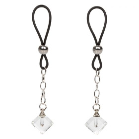 
Прозрачные кристаллики-подвески на соски Non-Piercing Nipple Jewelry Crystal Gem фото в интим магазине Love Boat
